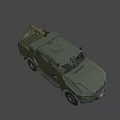 Light armored vehicle 3d model