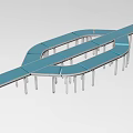 Industrial assembly line automatic assembly line belt line automatic transmission line 1562 3d model