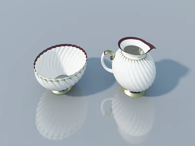 Cup Cake Food Tea Cup 3d model Cup Cake Food Tea Cup 3d model