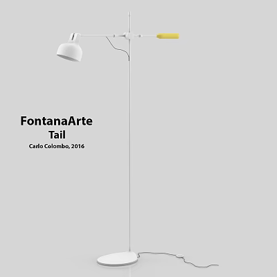 Floor Lamp Simple Floor Lamp Office Floor Lamp 3d model