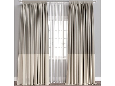 curtain gauze curtain fabric curtain model