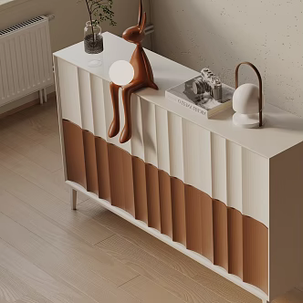 Modern Entrance Cabinet 3d model