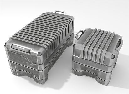 Modern Box Iron Box 3d model