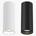 Modern Ceiling Lights in White and Black Cylinder Design with Stylish Look