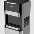 Modern Black and Silver Water Dispenser with Sleek Design for Daily Use