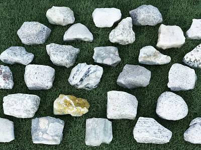 Modern Stone 3d model