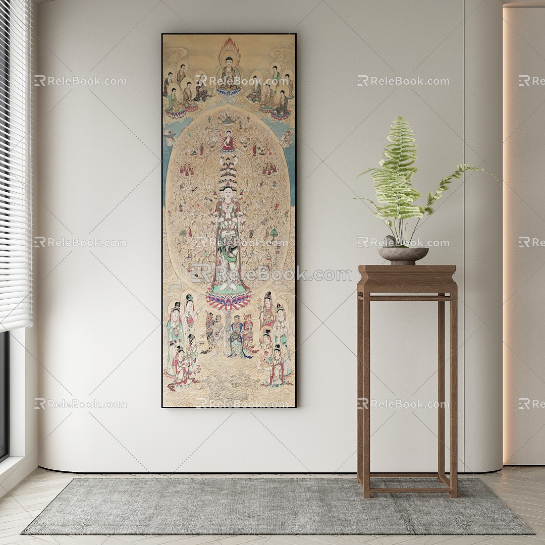 New Chinese Decorative Painting model