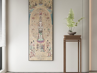 New Chinese Decorative Painting model