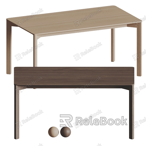 EDRA modern dining table solid wood dining table model