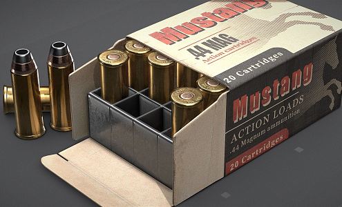 Modern Bullets 3d model