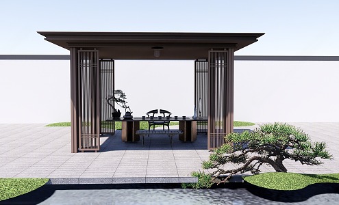 Gazebo 3d model