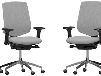 Office Chair Computer Chair Activity Chair European-style Computer Chair Swivel Chair with Armrests Office Chair Backrest Chair E-sports Chair 3d model