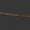 Handcrafted Wooden Carved Decorative Piece With Stone Texture And Intricate Details