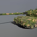 PLZ-05 Self-Propelled Howitzer Self-Propelled Artillery Infantry Fighting Vehicle Tank Armored Vehicle Low Face Number Low Model Simple Model Game Video Level Super Realistic 3d model