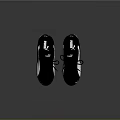 Puma Black And White Casual Sneakers With Logo And Sporty Design