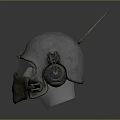 Camouflage Military Tactical Helmet With Goggles Antenna And Protective Design