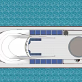 Modern Yacht 3d model