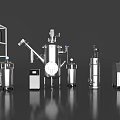 Stainless Steel Industrial Processing Equipment With Mixing Tanks And Control Panels