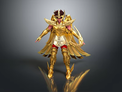 Libra Sacred Clothing Gold Sacred Clothing Gold Saint Weighing Plate Scale Weighing Machine Weighing Small Plate Scale 3d model