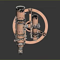 astronomical telescope space telescope observation equipment physical equipment binoculars 3d model
