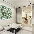 Modern Kitchen Interior Design With White Countertop Island Cabinets And Appliances