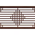 Traditional Chinese Carved Window Patterns With Various Intricate Designs 3d model