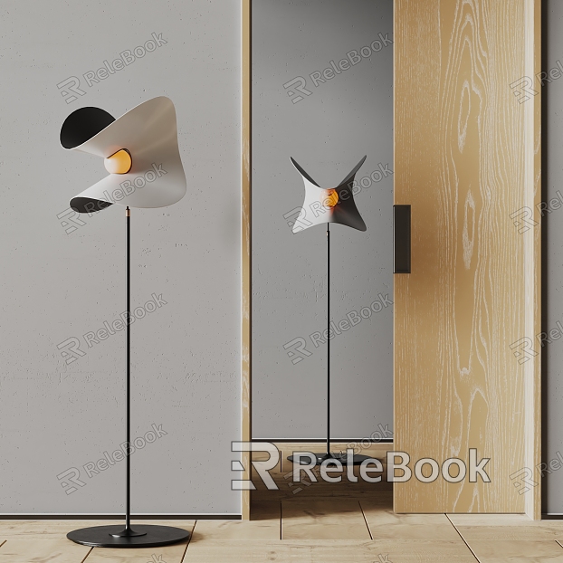 Modern floor lamp model