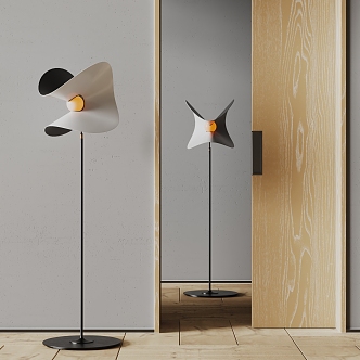 Modern floor lamp 3d model