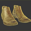 Brown Leather Chelsea Boots With Elastic Side Panels And Dark Sole