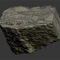 Natural Wood Stone Block With Rough Surface Texture For Decorative Use