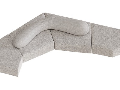 Sofa Art Sofa Modern Sofa Simple Multiplayer Sofa 3d model