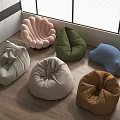 Modern Lazy Sofa 3d model