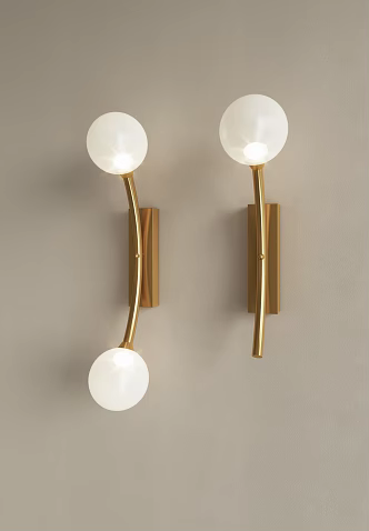 Modern Light Luxury Metal Wall Lamp Multi-head Wall Lamp Bedside Wall Lamp Mirror Front Wall Lamp Long Strip Wall Lamp Corridor Wall Lamp Living Room Wall Lamp 3d model