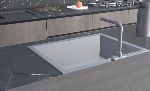 Kitchen sink 3d model