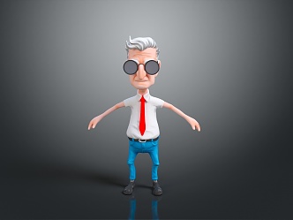 Old Man Old Man Grandpa Chinese Old Man Asian Old Man Oriental Old Man Old Man Old Man 3d model