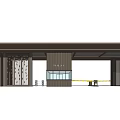 New Chinese Style Entrance Gate 3d model