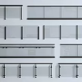 Various Modern Glass Railings With Different Frame Structures And Panel Designs