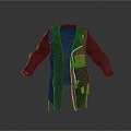 Long Clothes Long Shirt Fashion Long Shirt Coat Coat Trenchcoat Fashion Coat Clothing Clothing Clothing Fashion 3d model