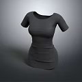 Gray Short Sleeve T-Shirt Modern Fashion Design With Comfortable Casual Style