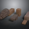 Different Types Of Building Stones With Varied Textures Shapes And Colors