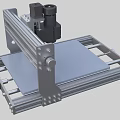 CNC Machining Router 3d model
