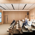 Modern Cinema Lecture Hall 3d model