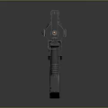 Modern Tactical Rifle With Black Finish Detachable Magazine And Picatinny Rail