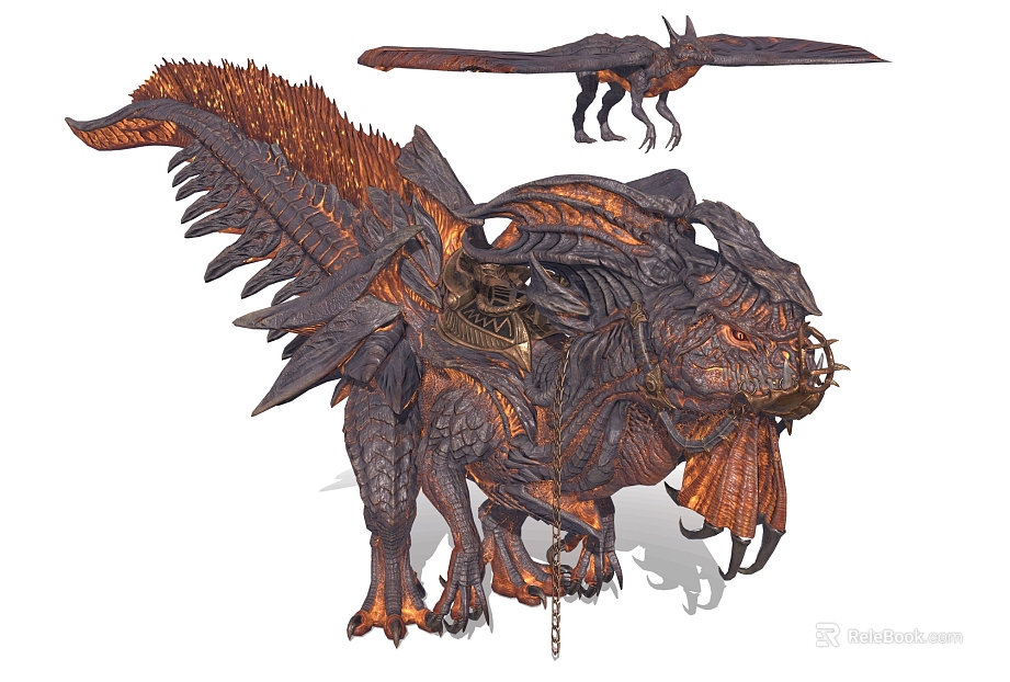 Modern Monster Monster Behemoth Mutant Creature Game Character texture