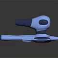 Stylish Blue Hair Dryer With Ergonomic Handle And Modern Design For Daily Use