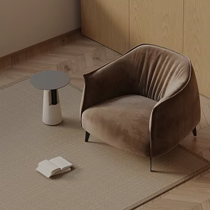 modern leisure chair 3d model