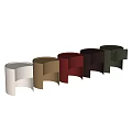 Meridiani bedside table side table 3d model