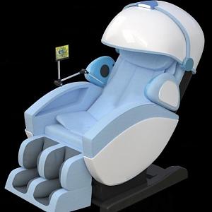 massage chair 3d model