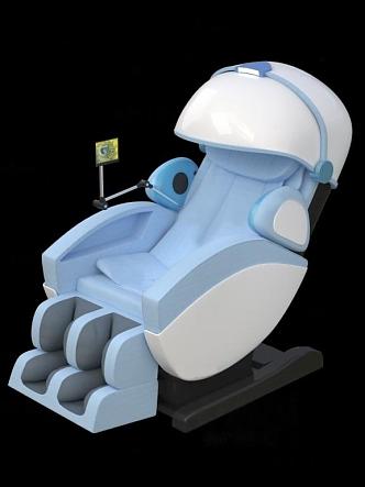 massage chair 3d model