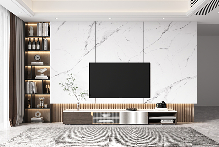 Modern TV Cabinet 3d model